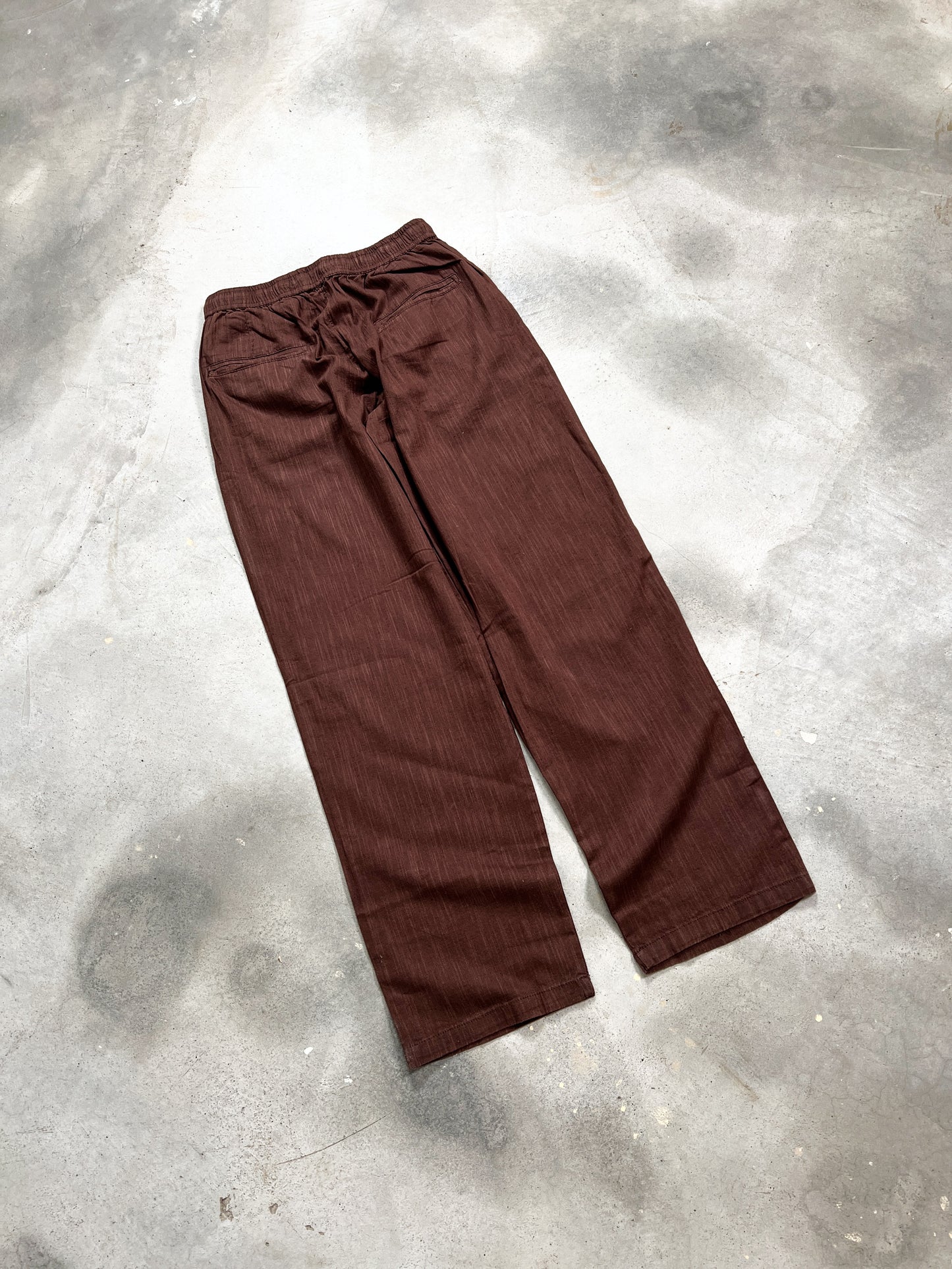 Loose fit linen pants