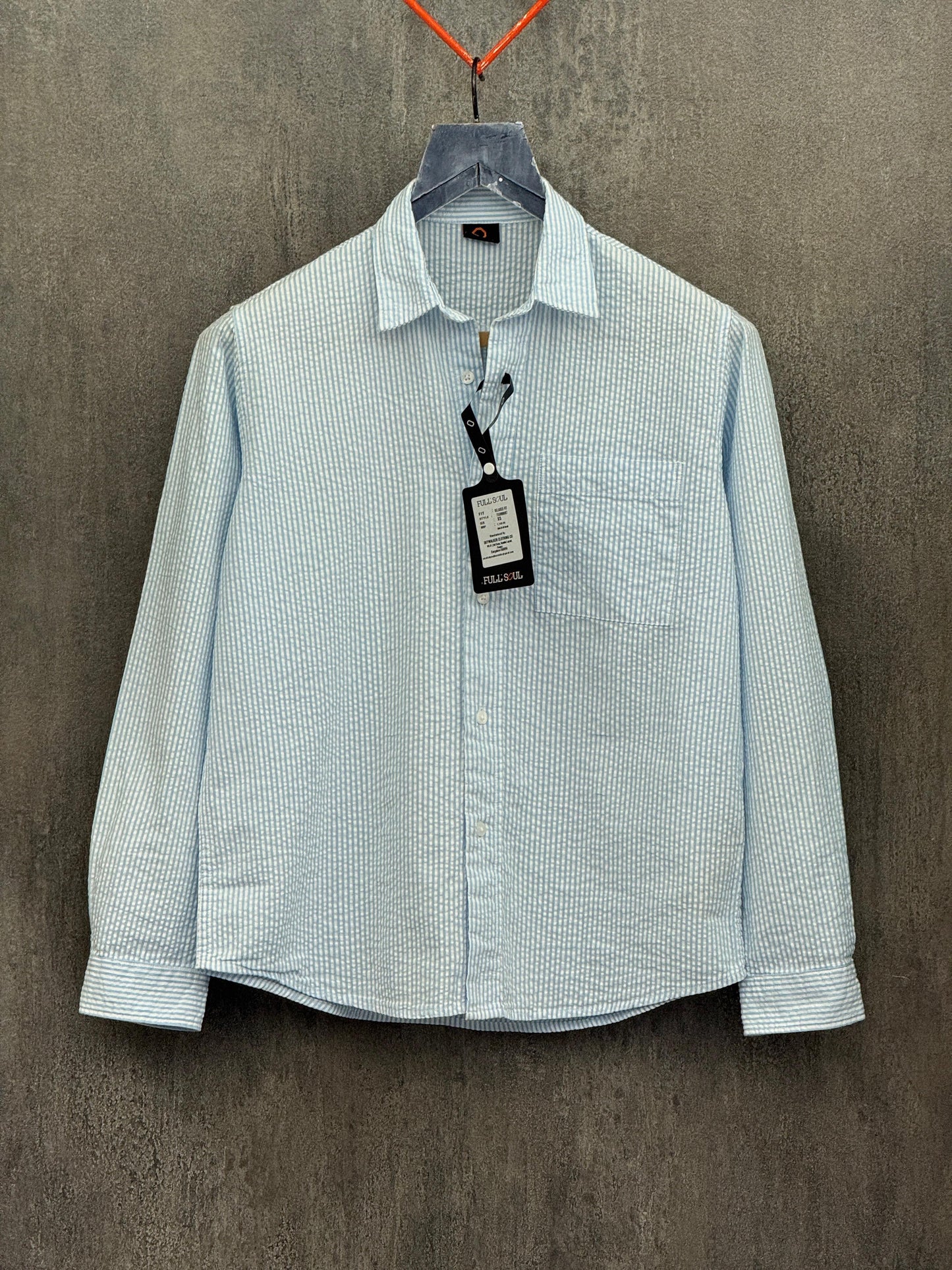 RELAXED FIT STRIPE SHIRT