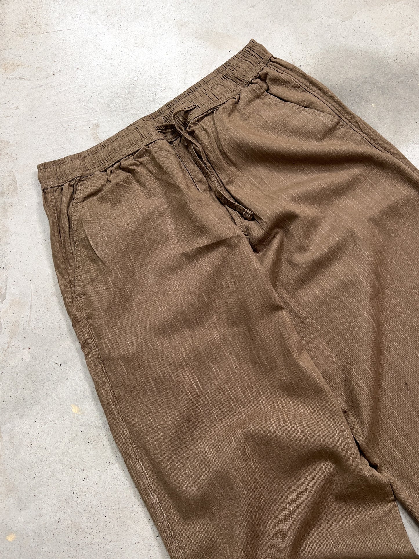 Loose fit linen pants