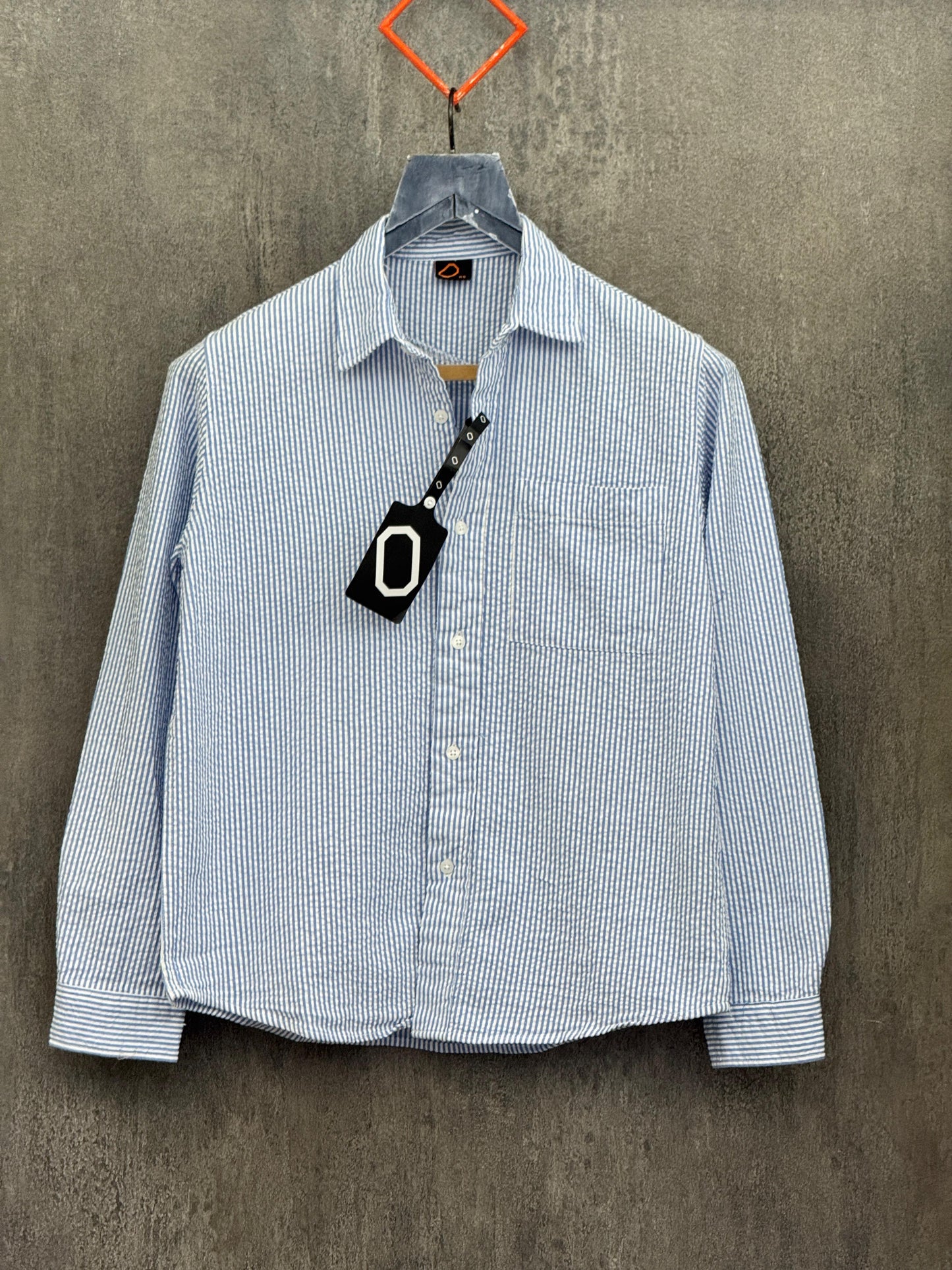 RELAXED FIT STRIPE SHIRT
