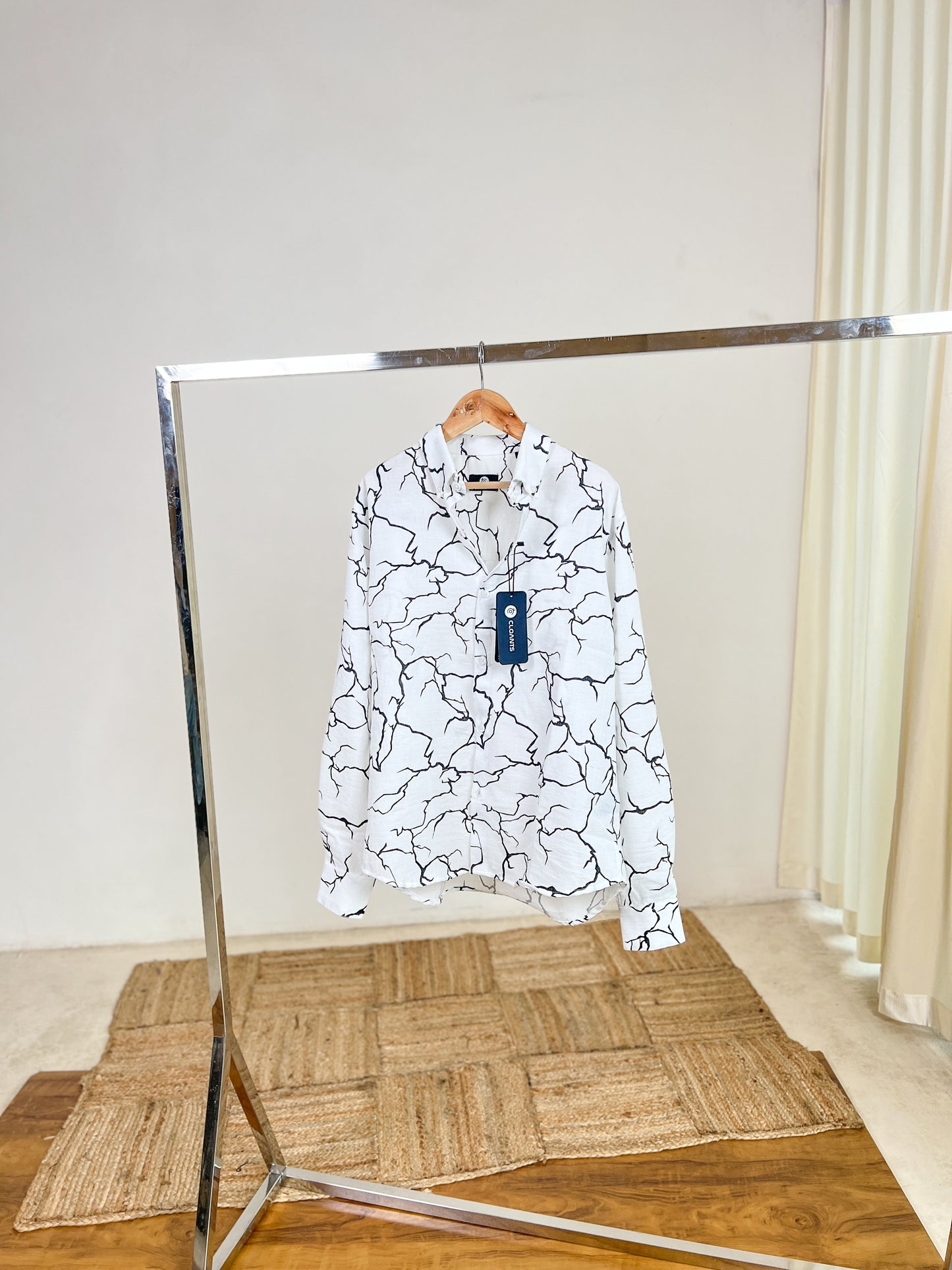 RELAXED FIT PRINTED SHIRT