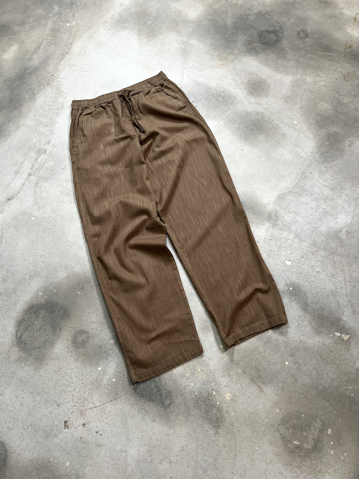 Loose fit linen pants