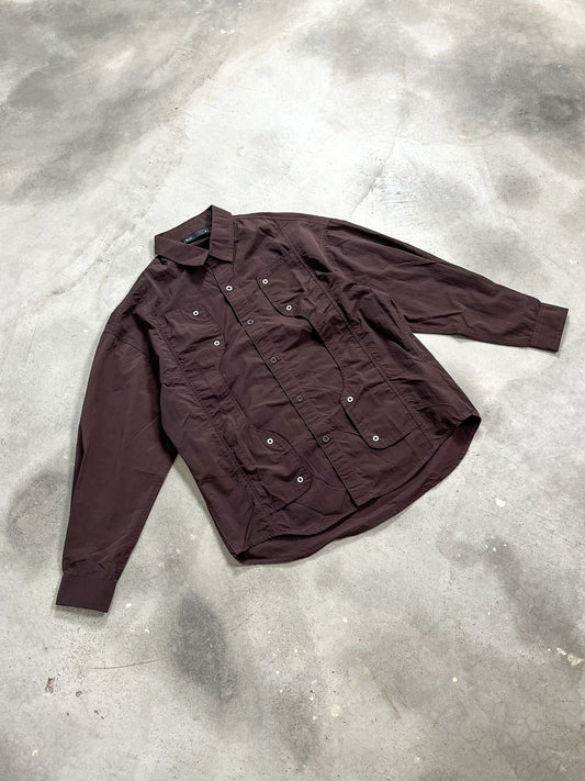 Over sized pattern shirt