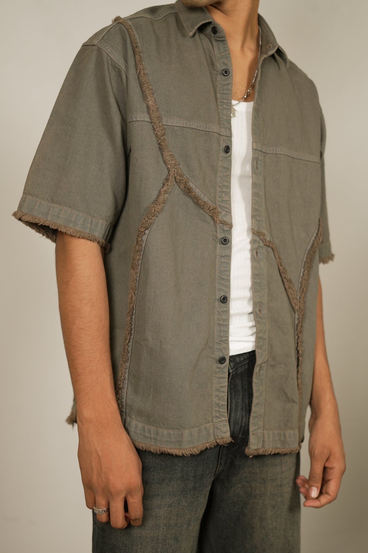 Half sleev denim