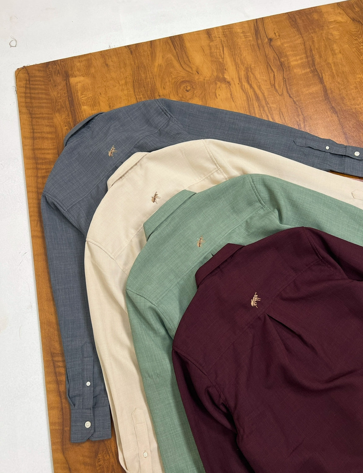 RELAX FIT WAFFLE SHIRT